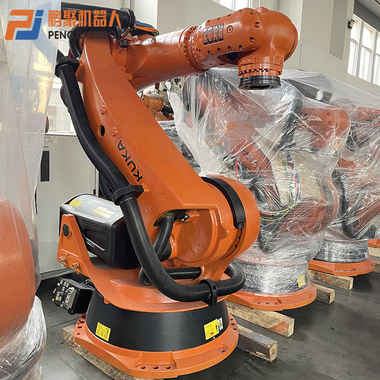 2700 mm Reach Kuka Λογισμικό Ρομπότ συγκόλλησης για ταχεία και ακριβή απόδοση συγκόλλησης Ειδική προσφορά: KUKA KR210, Η λύση σας για όλες τις βιομηχανικές εφαρμογές από την συγκόλληση μέχρι τη φρένα
