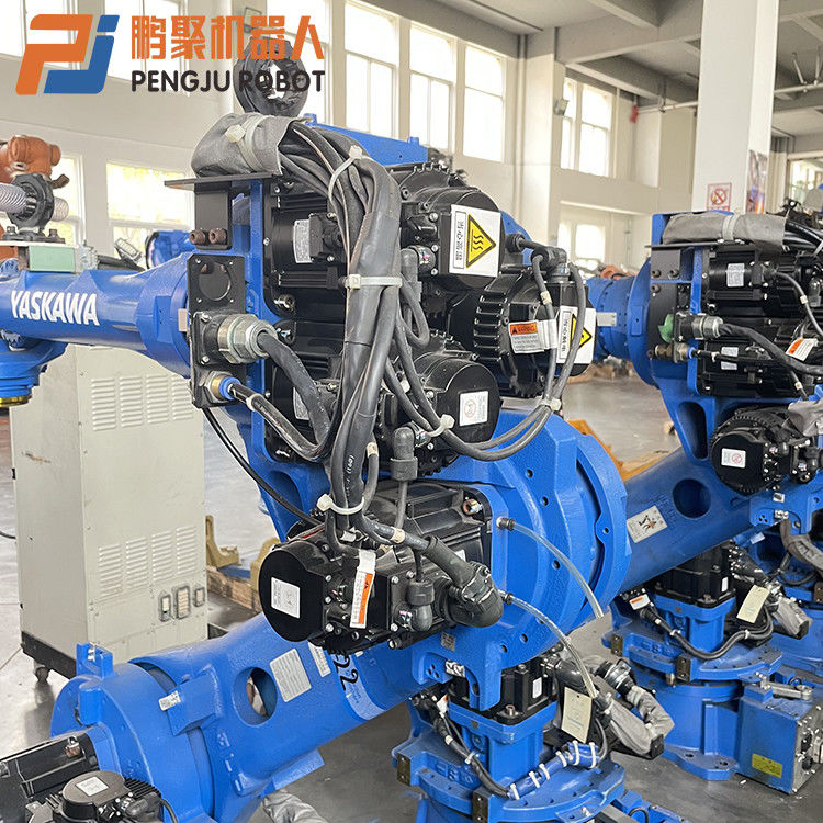 Χρησιμοποιούμενα ρομπότ YASKAWA Συνδεδεμένη δομή βραχίονα ρομπότ για συγκόλληση τόξου, πρέσες, χειριστικά μέρη