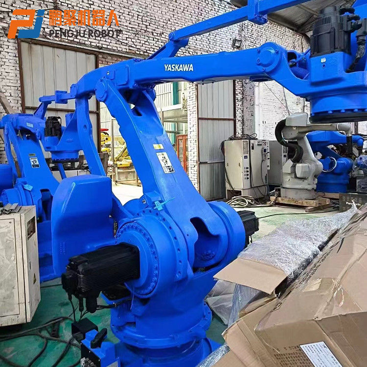 4 έκταση βραχιόνων Yaskawa MPL800 ρομπότ από δεύτερο χέρι άξονα 3159mm ειδικό ρομπότ συσσώρευσης φορτίων 800kg για το εργοστάσιο τούβλου