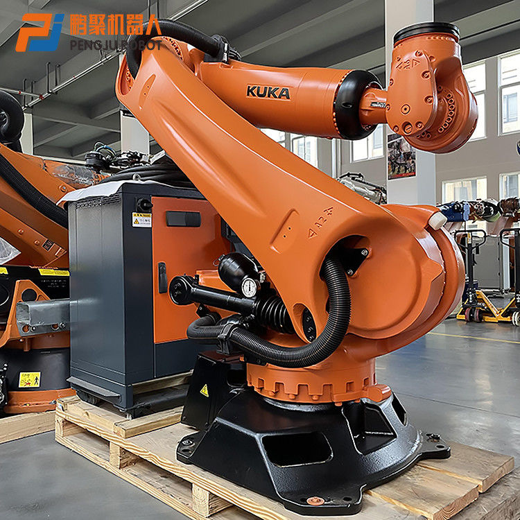 KUKA KR210 R2700 KRC4 Ζυθοποιία τόξου, Ζυθοποιία σημείων, Τύλιση με πιεστήρια, Παλετιστοποίηση, Φορτώσεις και εκφόρτωση εξαρτημάτων, Κόψιμο