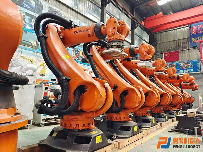 KUKA KR210 R3100 Βιομηχανικό Ρομπότ 6 Άξονων Ρομπότ Αρμα με 210kg ωφέλιμο φορτίο και 0.06mm Επαναληψιμότητα