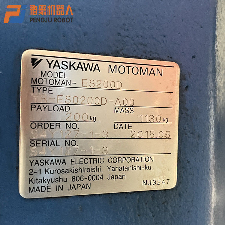 Πλήρες αυτόματο ρομπότ συγκόλλησης σημείων 6 άξονα Yaskawa ES200D με μια έκταση βραχιόνων 2650mm