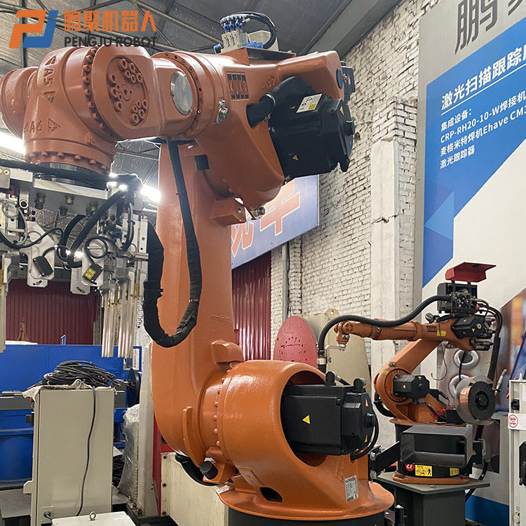 Αυτόματη επέκταση 2033mm φορτίο 60kg βραχιόνων ρομπότ φόρτωσης και εκφόρτωσης έξι άξονα Kuka KR60