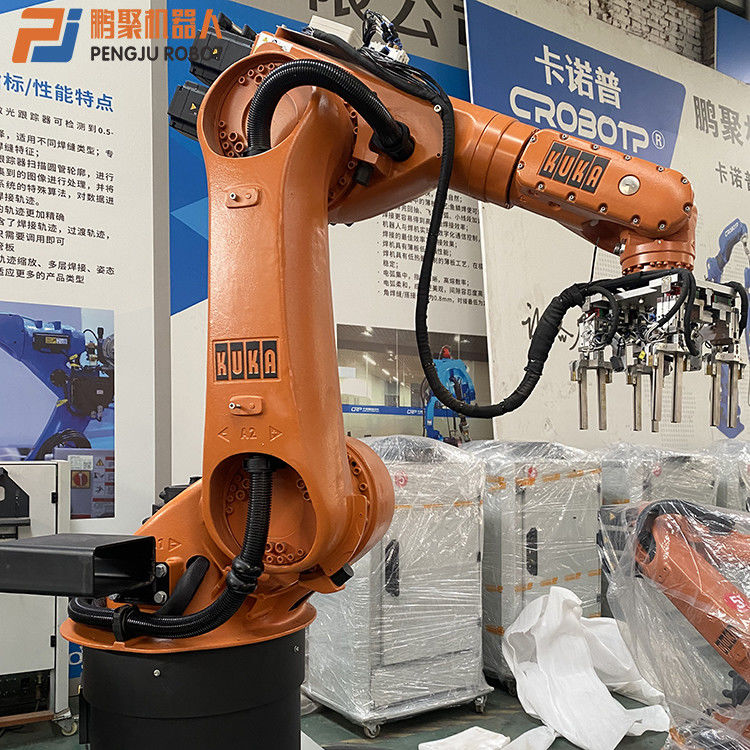 KUKA KR 60-3 Παλέτιση, φόρτωση και εκφόρτωση εξαρτημάτων, επεξεργασία, χειρισμός εξαρτημάτων, κοπή λέιζερ, συγκόλληση λέιζερ