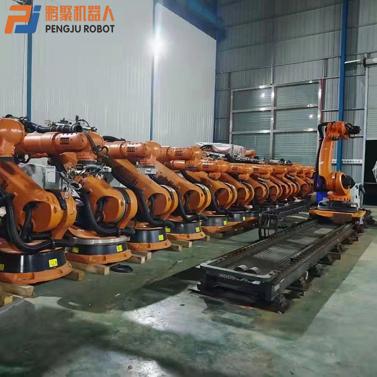KUKA KR210-2 Σημείο συγκόλλησης, Τύλιση με πιεστή, Παλετιστοποίηση, φόρτωση και εκφόρτωση εξαρτημάτων, Επεξεργασία, χειρισμός εξαρτημάτων
