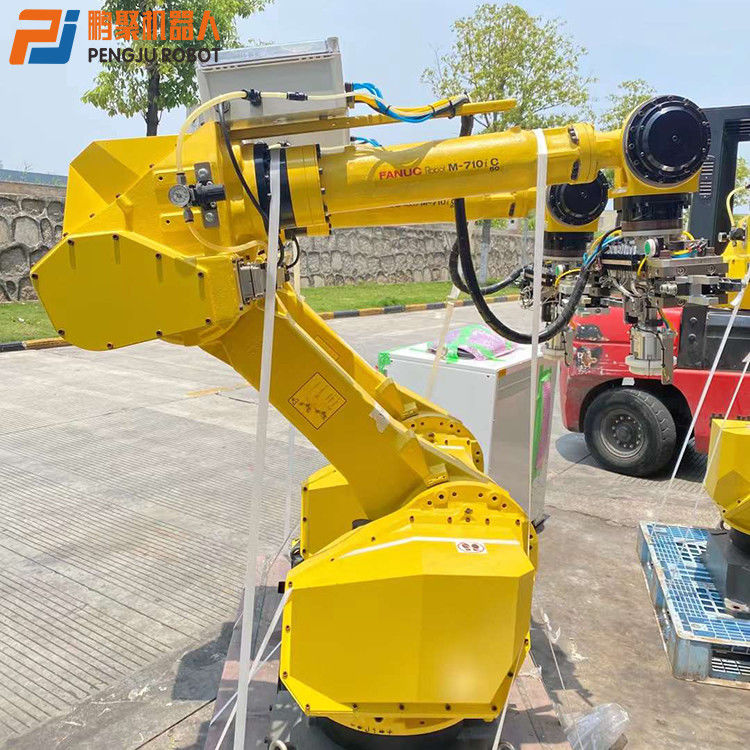 Fanuc Ρομπότ Επιλογή εξαρτημάτων Μεταφορά παλετι­σμού Συσκευαστική μηχανή φόρτωσης Fanuc M-710iC/50 (R-30iA)