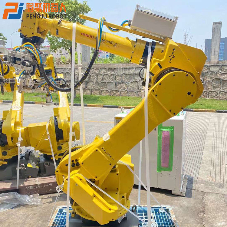 Fanuc Ρομπότ Επιλογή εξαρτημάτων Μεταφορά παλετι­σμού Συσκευαστική μηχανή φόρτωσης Fanuc M-710iC/50 (R-30iA)