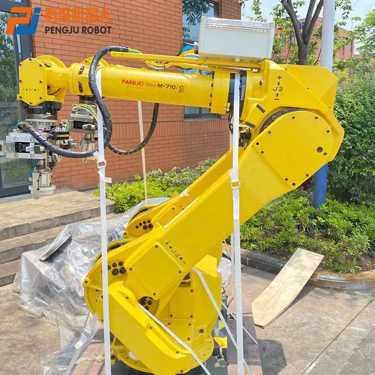 Fanuc Ρομπότ Επιλογή εξαρτημάτων Μεταφορά παλετι­σμού Συσκευαστική μηχανή φόρτωσης Fanuc M-710iC/50 (R-30iA)