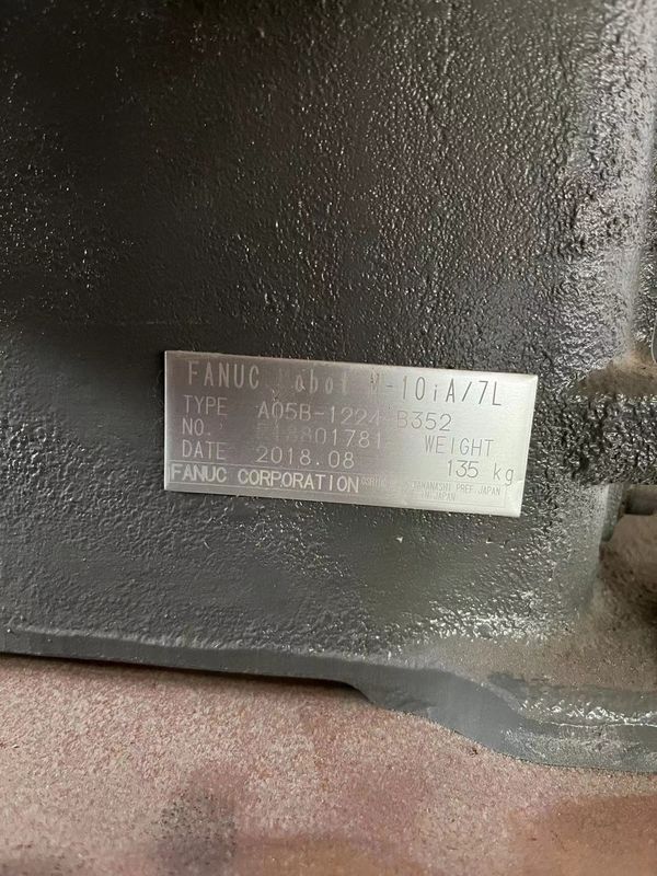 FANUC M-10iA/7L, ωφέλιμο φορτίο 7kg, εμβέλεια 1633mm, συγκόλληση με τόξο φόρτωση και εκφόρτωση εξαρτημάτων