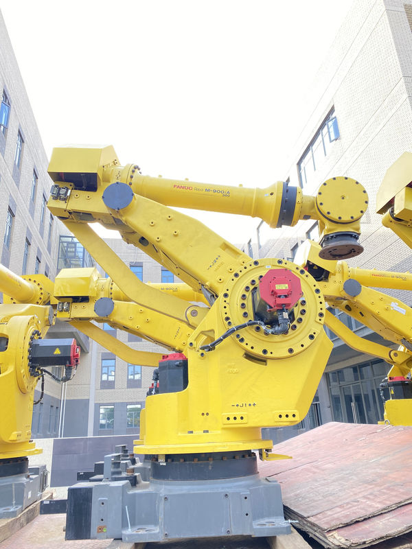 Βιομηχανικό Ρομπότ 6 Άξονες Fanuc M-900iA/350 Ρομπότ συγκόλλησης 350kg ωφέλιμο φορτίο 2655mm εύρος για χειρισμό γυαλιστική συναρμολόγηση και κόλλα κόλλημα