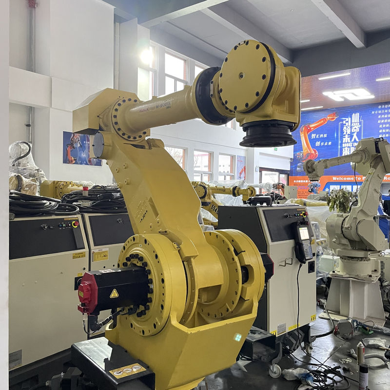 Βιομηχανικό Ρομπότ 6 Άξονες Fanuc M-900iA/350 Ρομπότ συγκόλλησης 350kg ωφέλιμο φορτίο 2655mm εύρος για χειρισμό γυαλιστική συναρμολόγηση και κόλλα κόλλημα