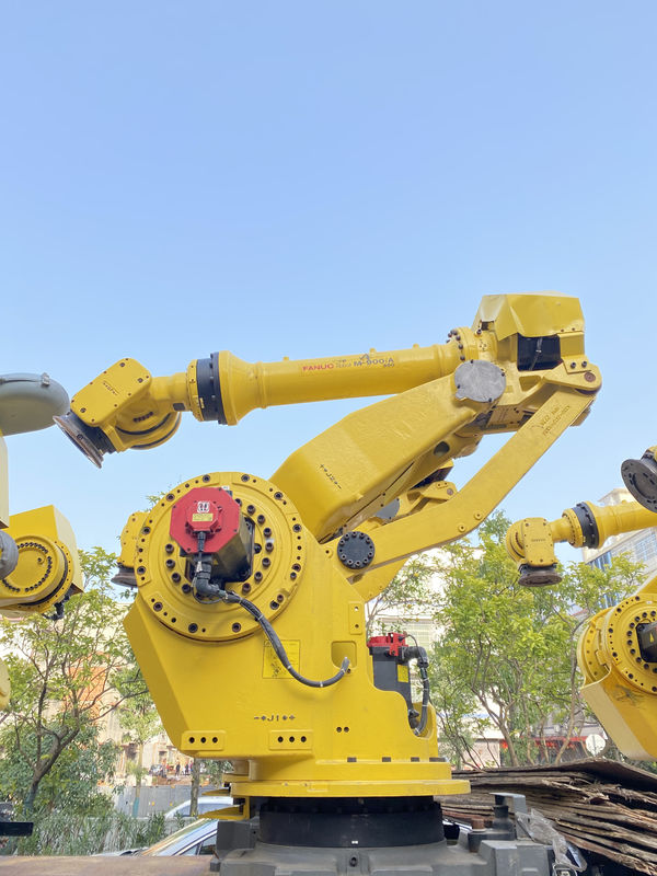 Βιομηχανικό Ρομπότ 6 Άξονες Fanuc M-900iA/350 Ρομπότ συγκόλλησης 350kg ωφέλιμο φορτίο 2655mm εύρος για χειρισμό γυαλιστική συναρμολόγηση και κόλλα κόλλημα