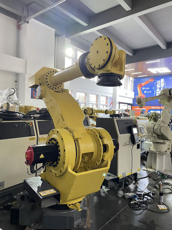 Fanuc M-900iA 350 Χρησιμοποιούμενα ρομπότ 6 άξονες 2655mm Reach R30iA Controller Ιδανικό για παλλέτιση και άλλα