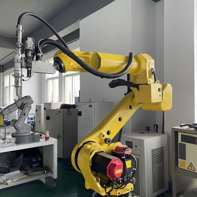 6 άξονες Ρομποτική μηχανή κοπής λέιζερ Fanuc M-20iA Ρομπότ παλετοποίησης