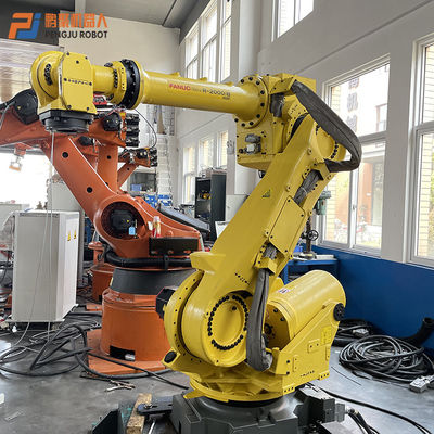 Palletizing ρομπότ 2000iB/165F από δεύτερο χέρι FANUC βιομηχανικός βραχίονας ρομπότ συγκόλλησης σημείων χειρισμού
