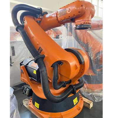 6 Palletizing βραχιόνων KUKA KR200 άξονα βιομηχανικό χρησιμοποιημένο ρομποτικό ρομπότ χειρισμού