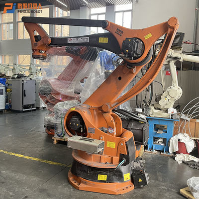 Palletizing άξονα Kuka KR100-2PA τέσσερα ρομπότ με την έκταση βραχιόνων του φορτίου 3200mm 500kg