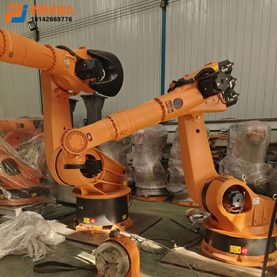 Αυτόματος άξονας έξι KUKA KR210L150 που συσσωρεύει την επέκταση 3100mm φορτίο 150kg βραχιόνων ρομπότ