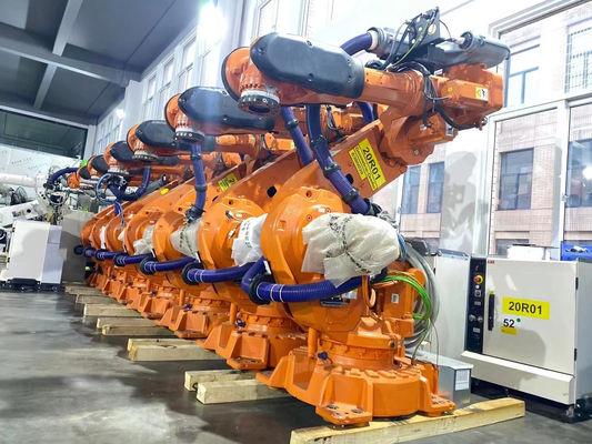 IRB6640 χρησιμοποιημένο ρομπότ ABB για τη φόρτωση και την εκφόρτωση υλικού χειρισμού