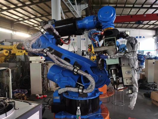 Βιομηχανική συναρμολόγηση Carry Spray Grind Stacking Parts Transfer Spot Welding Robot
