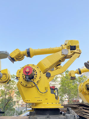 Βιομηχανικό Ρομπότ 6 Άξονες Fanuc M-900iA/350 Ρομπότ συγκόλλησης 350kg ωφέλιμο φορτίο 2655mm εύρος για χειρισμό γυαλιστική συναρμολόγηση και κόλλα κόλλημα