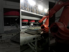 Μπλε χρησιμοποιημένο ρομπότ συνελεύσεων ηλεκτρονικής Yaskawa MH50Ⅱ ρομπότ 6 άξονα