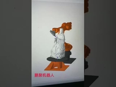 YASKAWA MS165 χρησιμοποίησε το ρομποτικό αυτόματο Palletizing βραχιόνων βιομηχανικό ρομποτικό βραχίονα